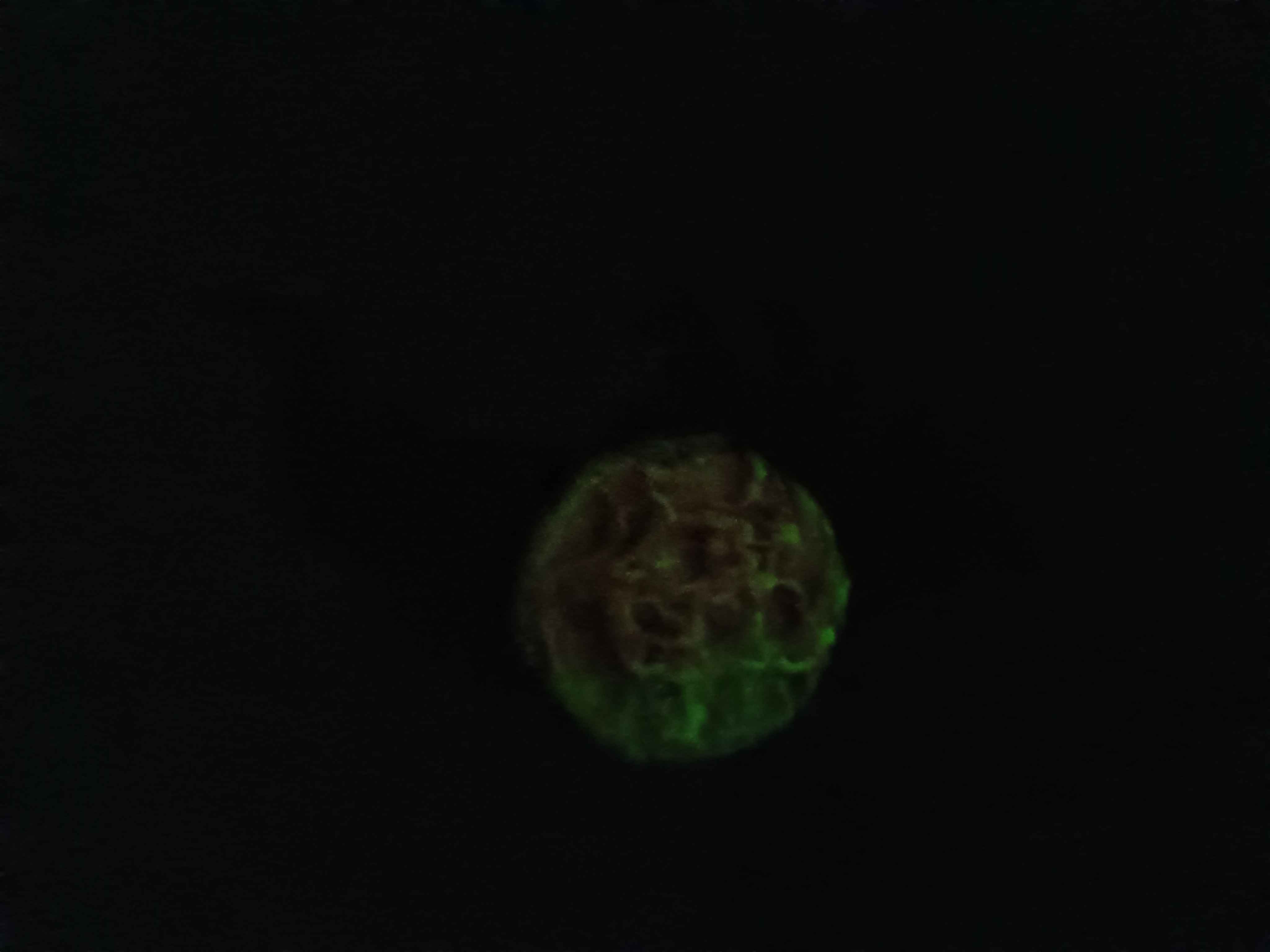 Glow in the Dark paint on Sun/Moon.